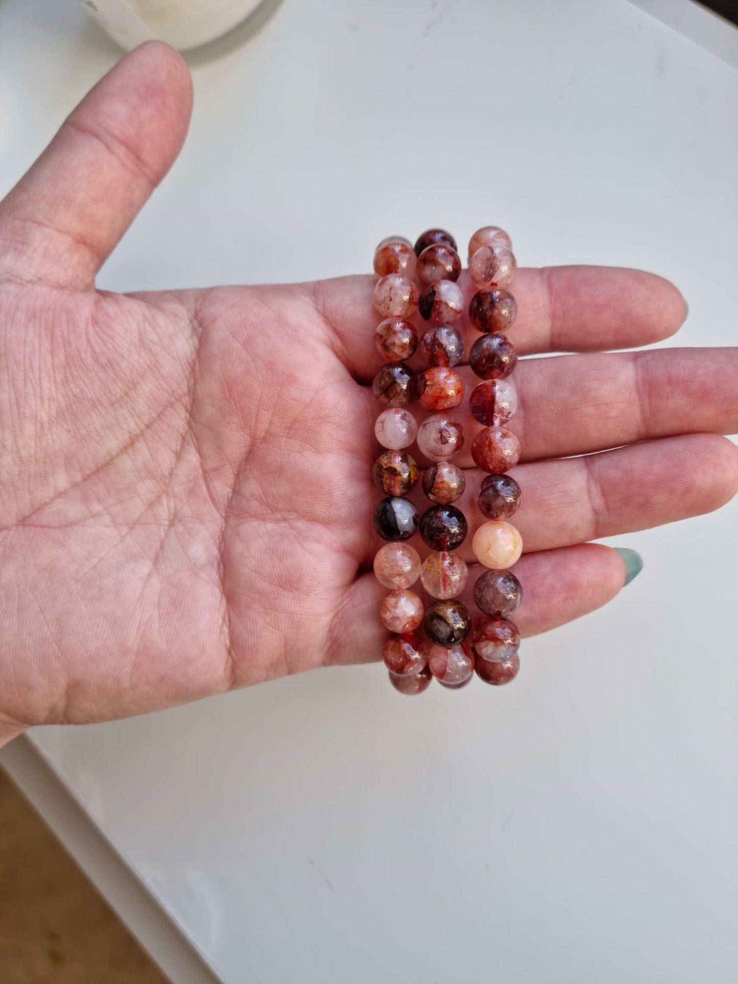One (1) High Grade Fire Quartz Bracelet