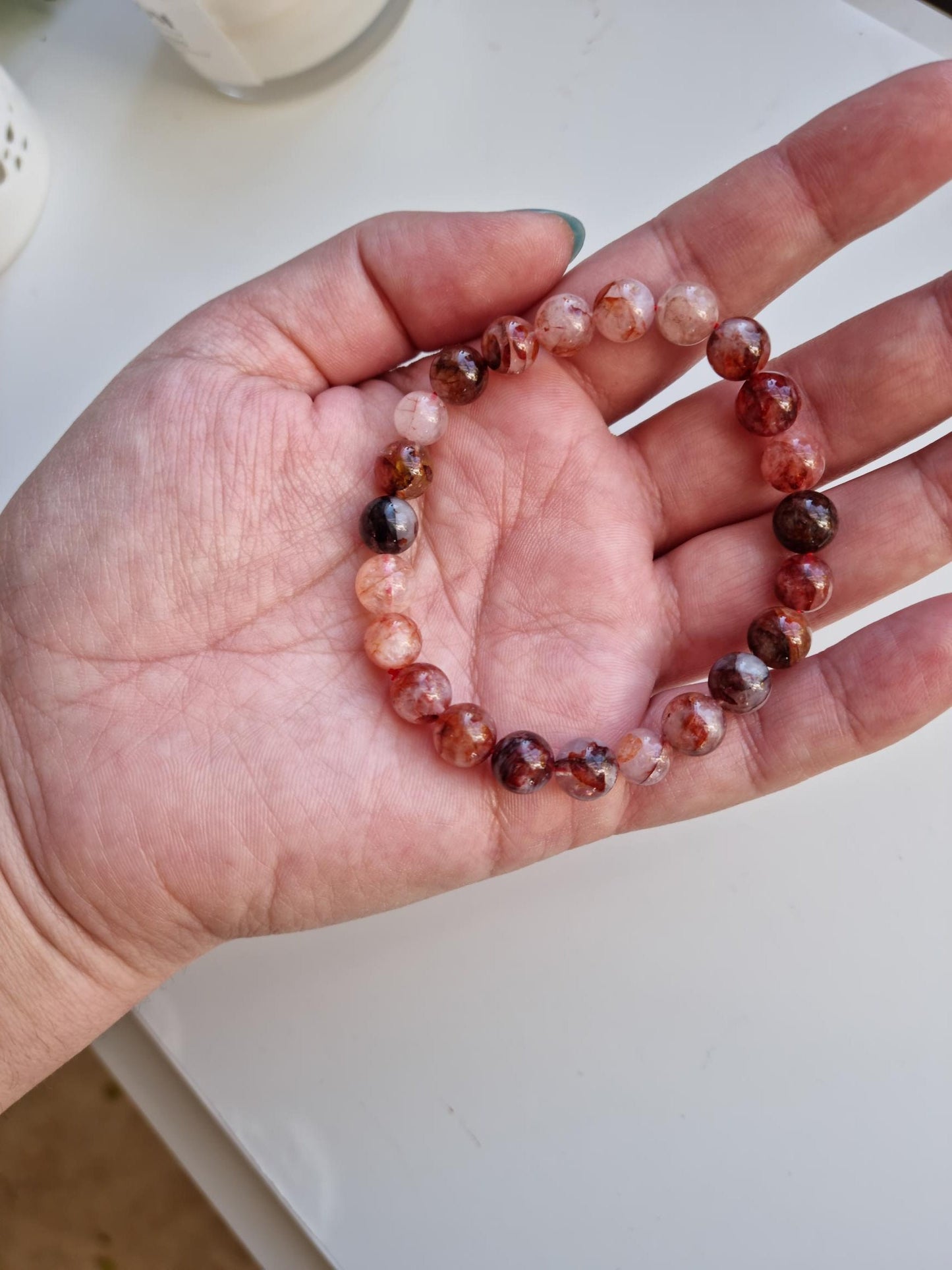 One (1) High Grade Fire Quartz Bracelet