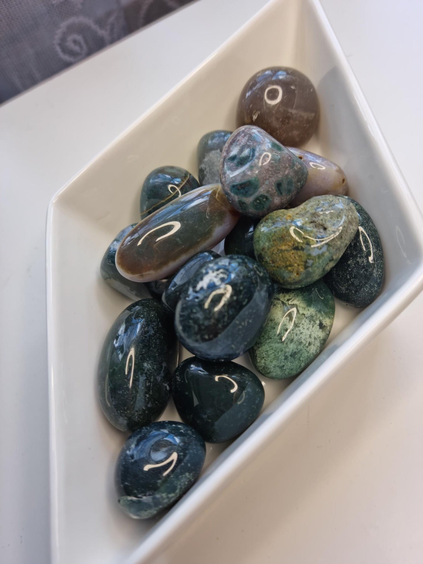 One (1) Sea Jasper Tumble