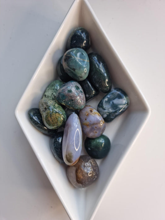 One (1) Sea Jasper Tumble