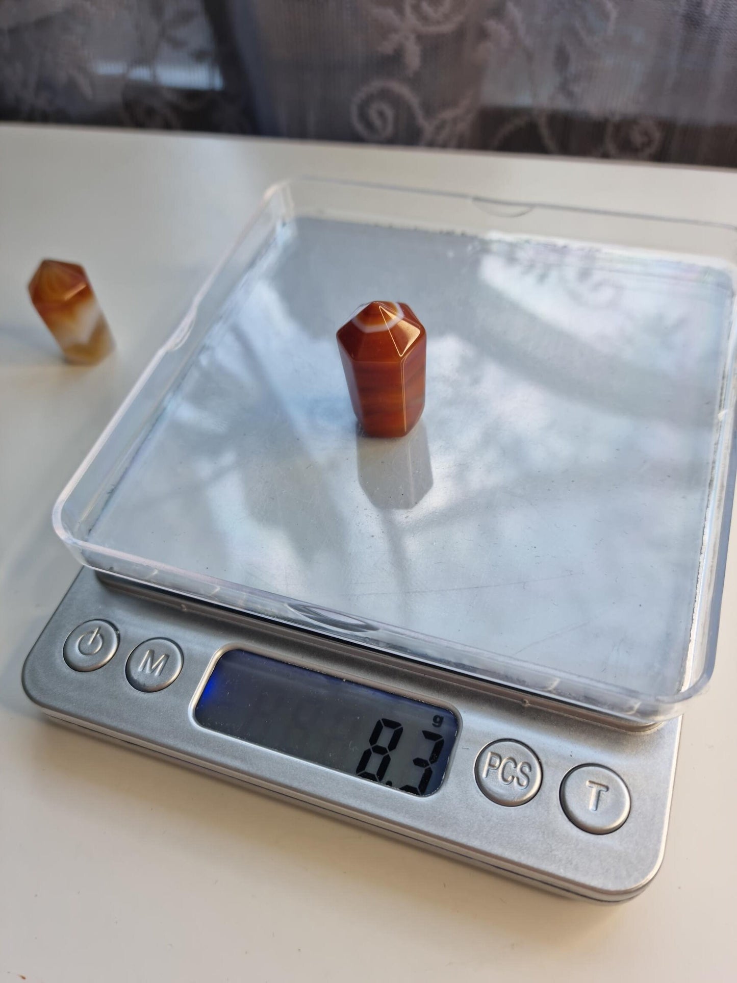 One(1) Carnelian Mini Tower