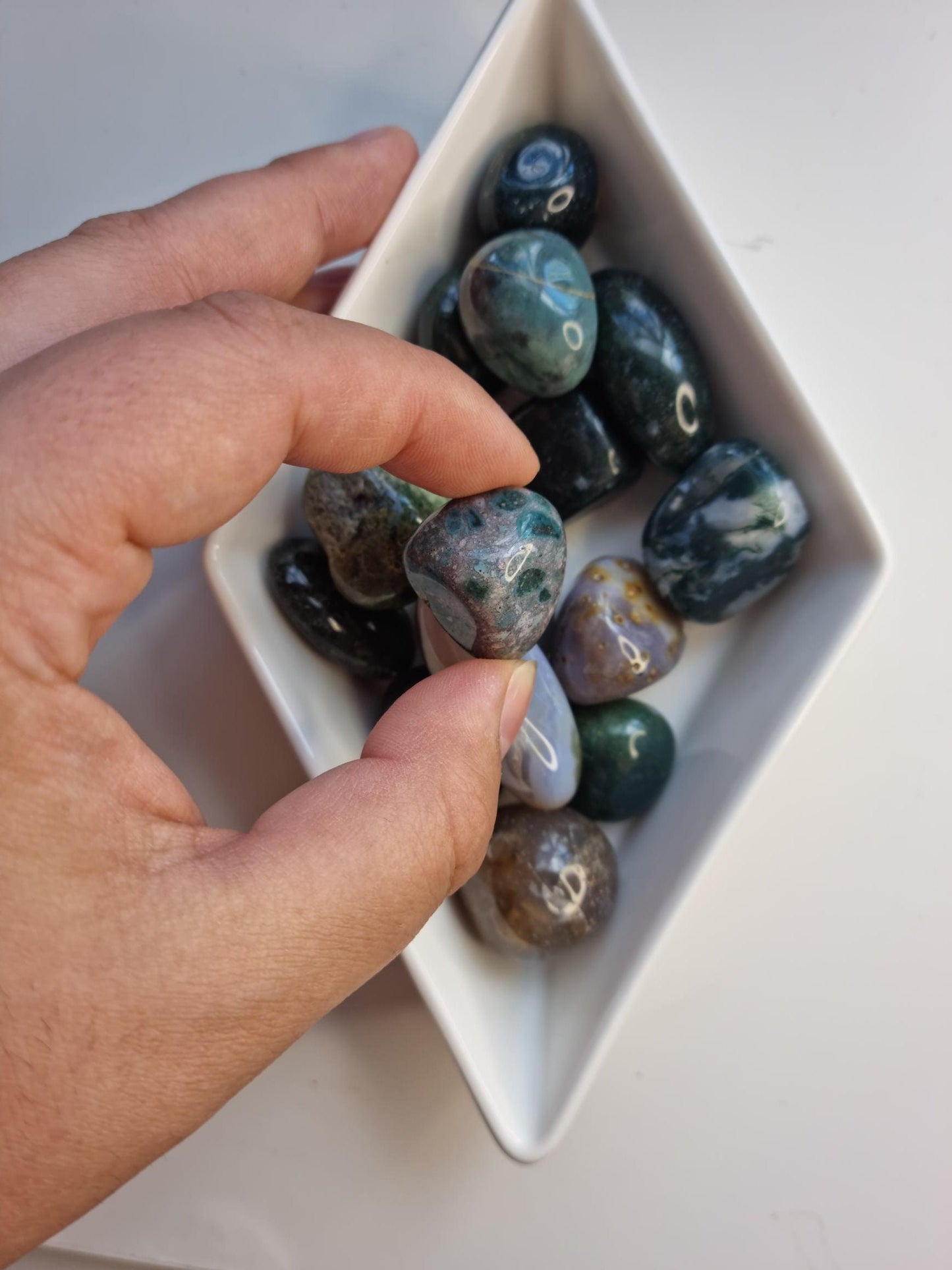 One (1) Sea Jasper Tumble