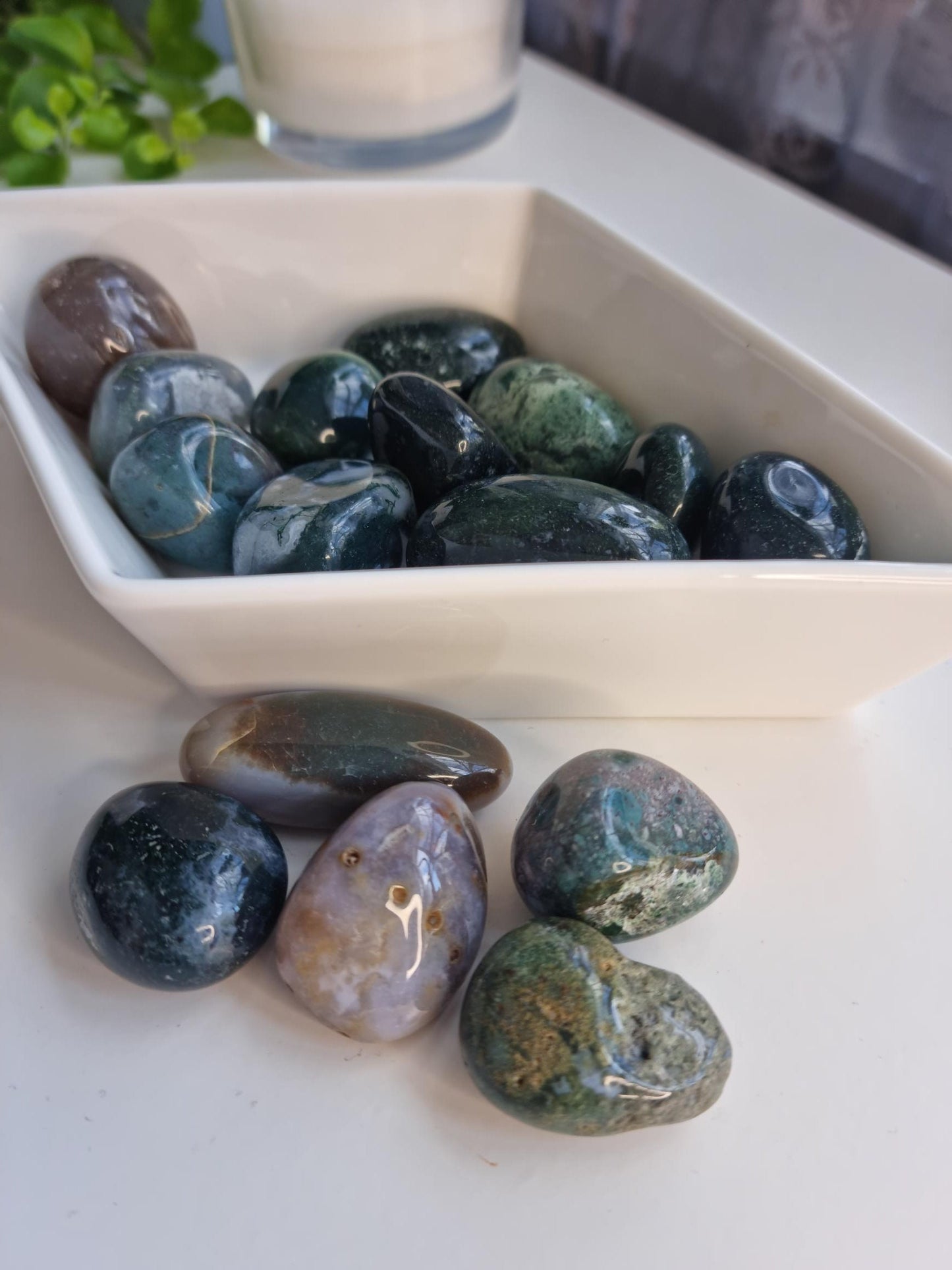 One (1) Sea Jasper Tumble