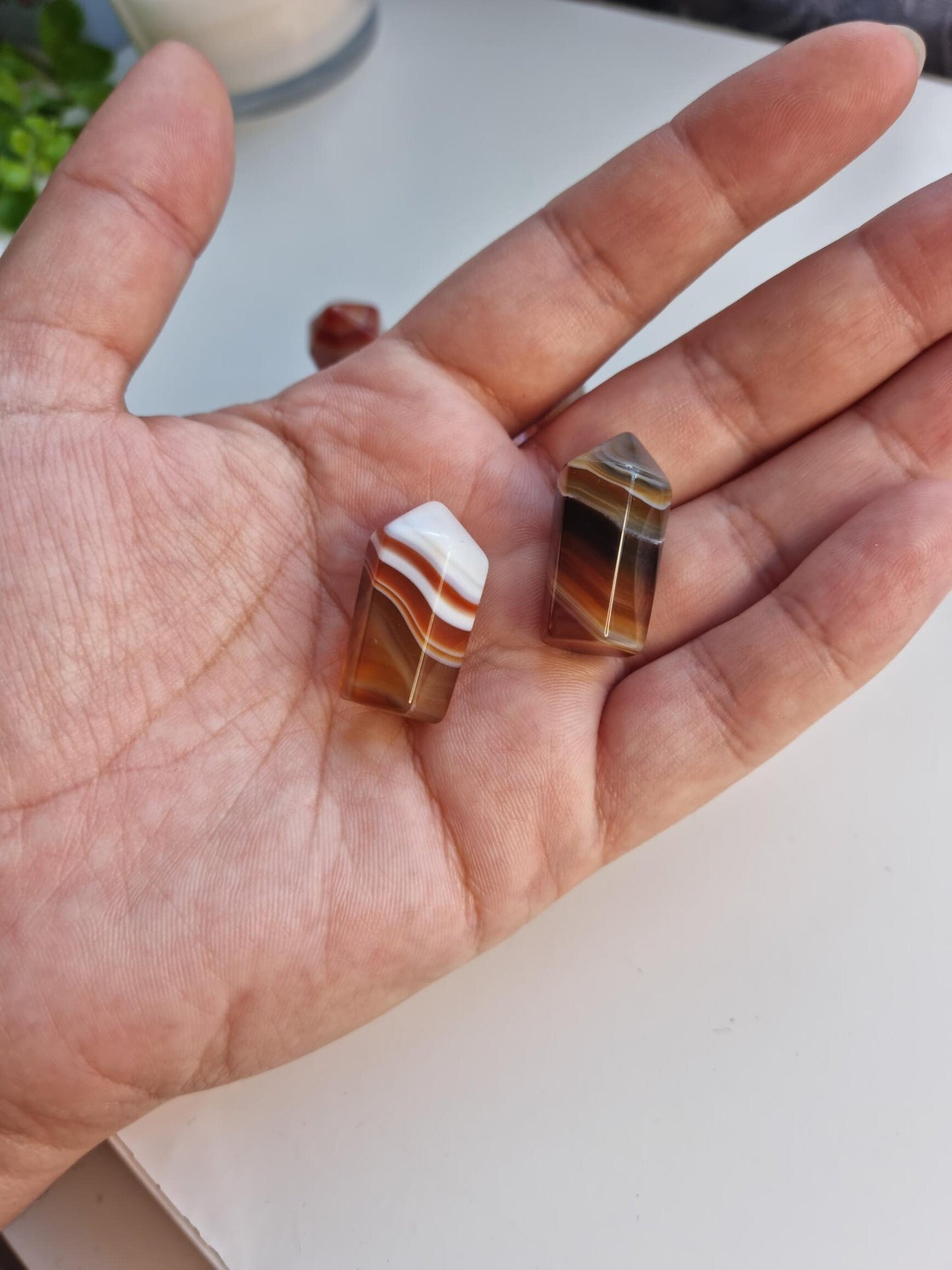One(1) Carnelian Mini Tower