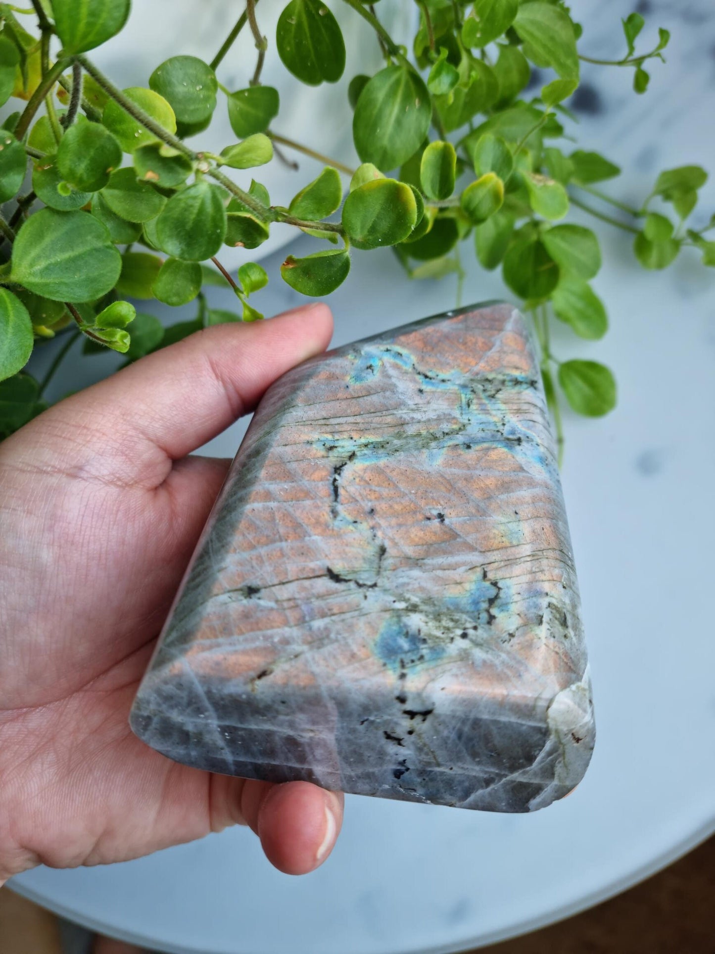 Sunset Flash Labradorite Freeform