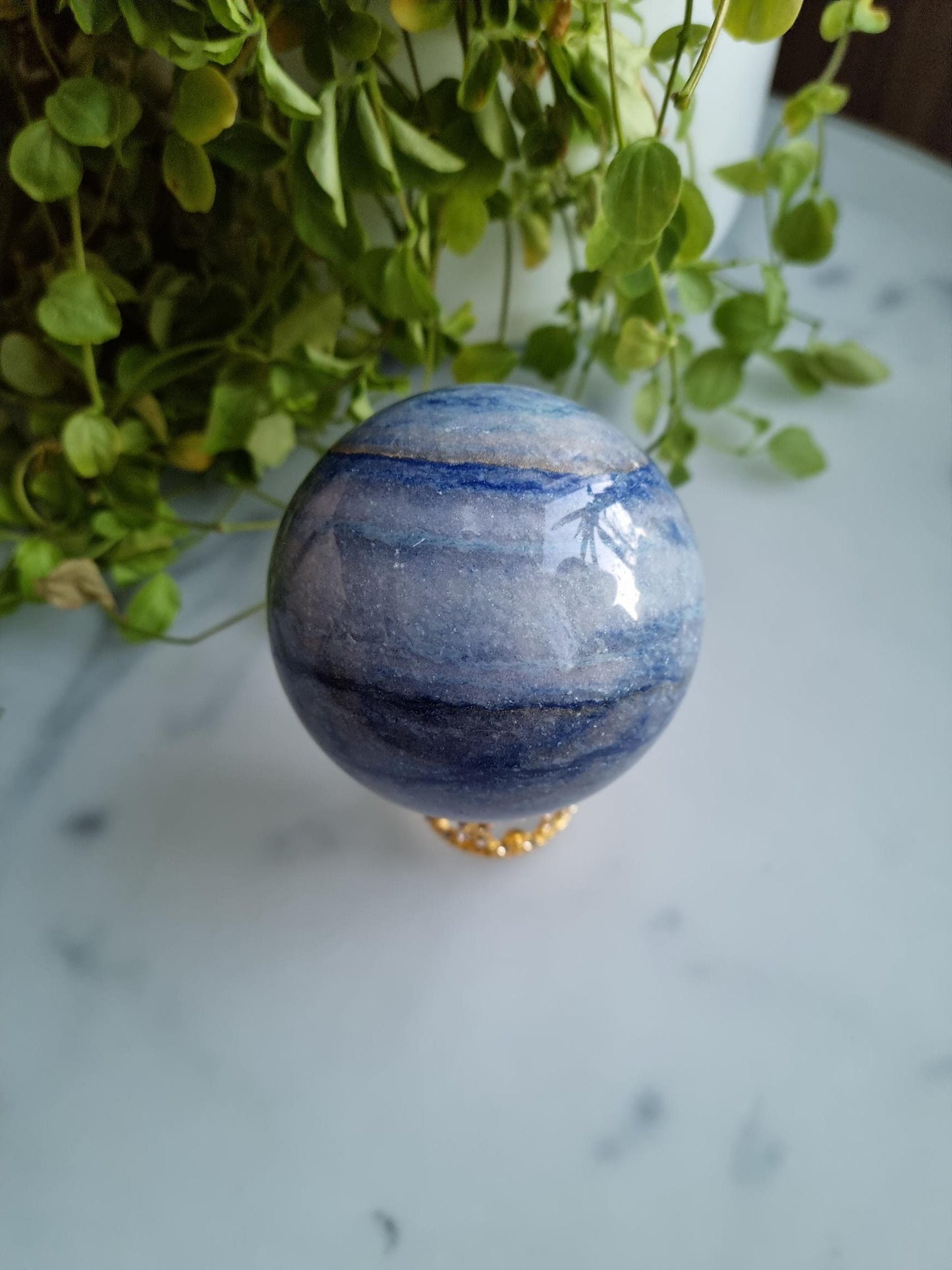 Gorgeous XXL Blue Aventurine Sphere