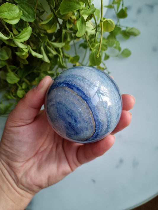 Gorgeous XXL Blue Aventurine Sphere