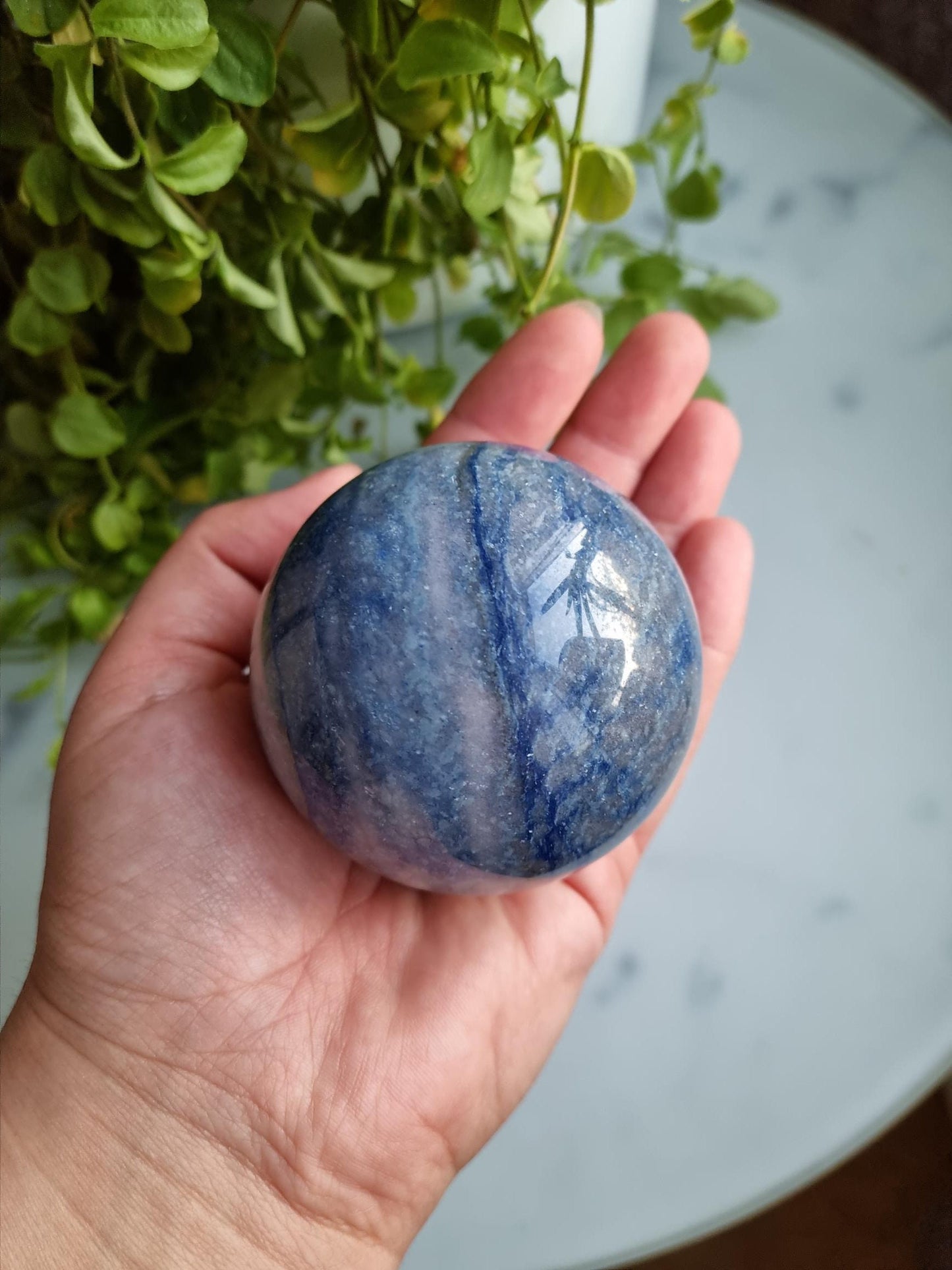 Gorgeous XXL Blue Aventurine Sphere