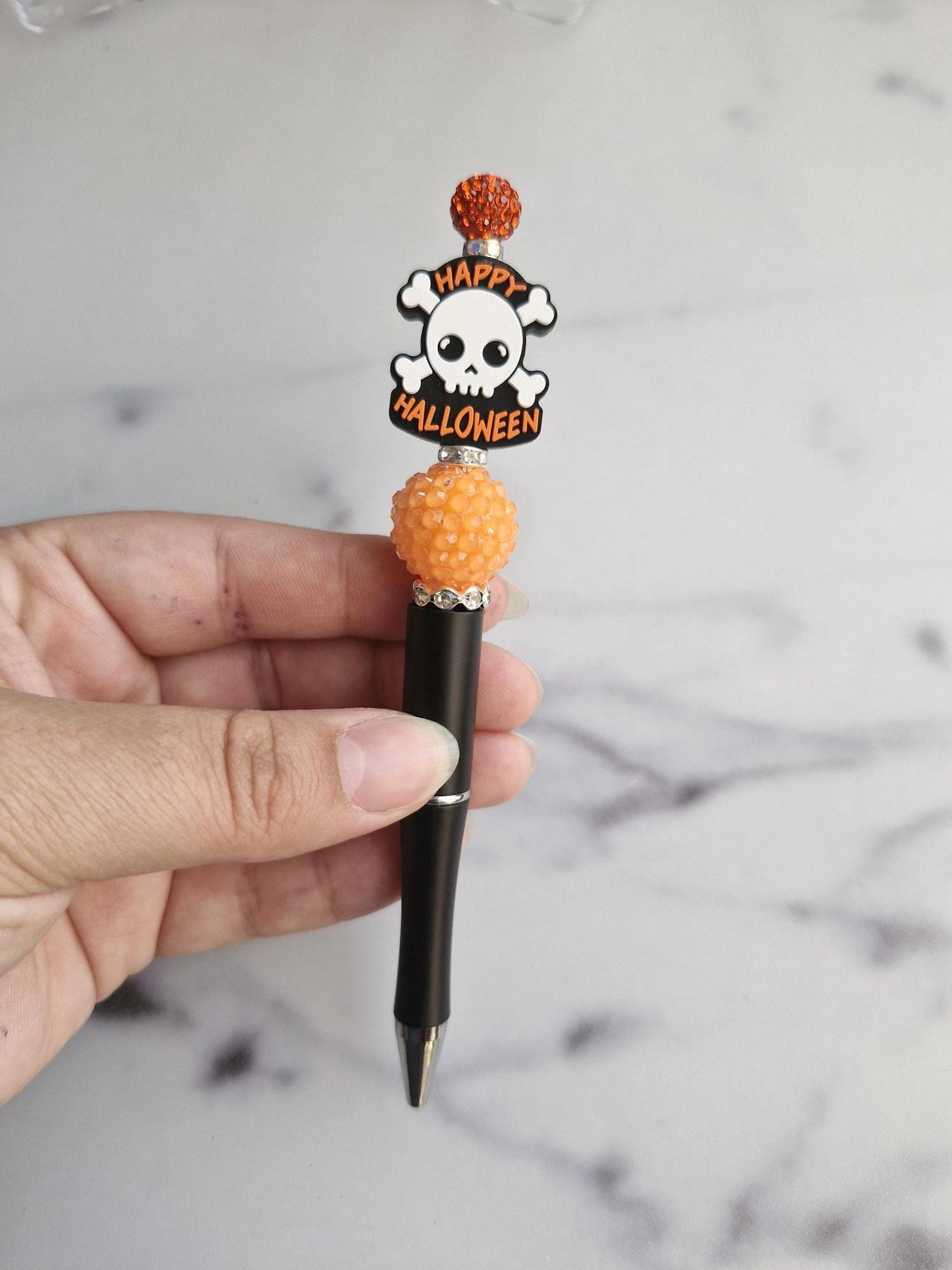 One (1) Fancy Ballpoint Pen, Halloween Edition