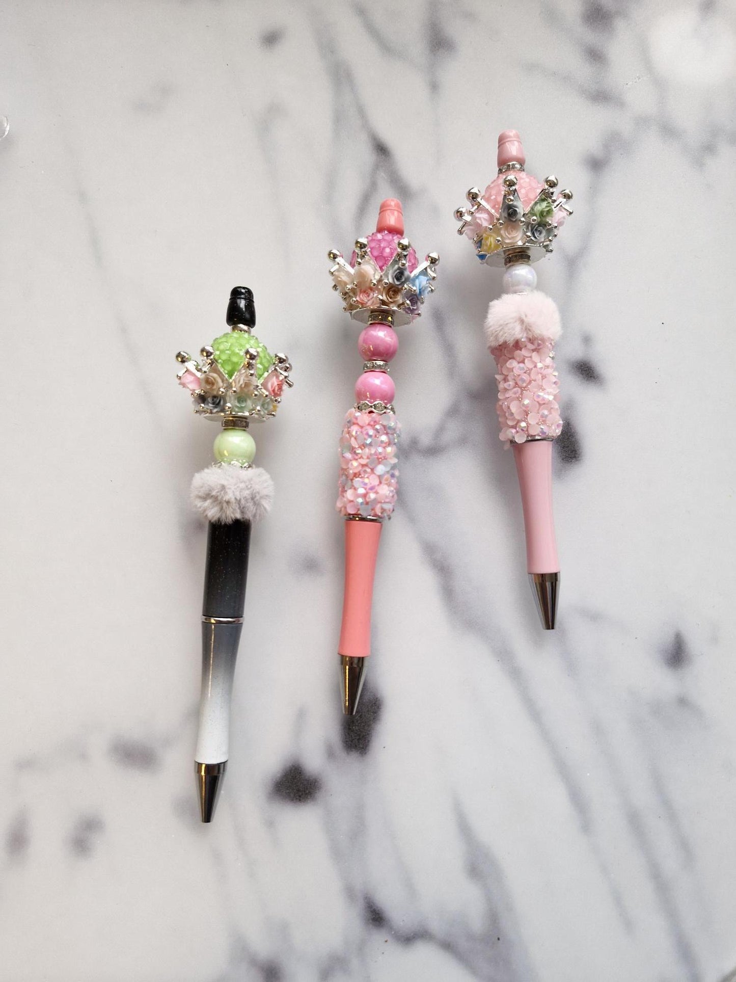 Fancy Pen with Flower Crown