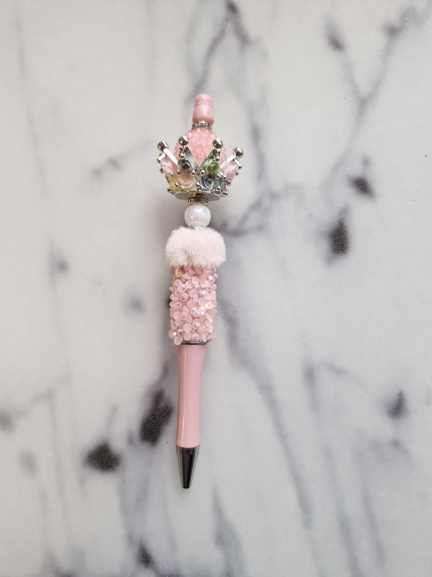 Fancy Pen with Flower Crown