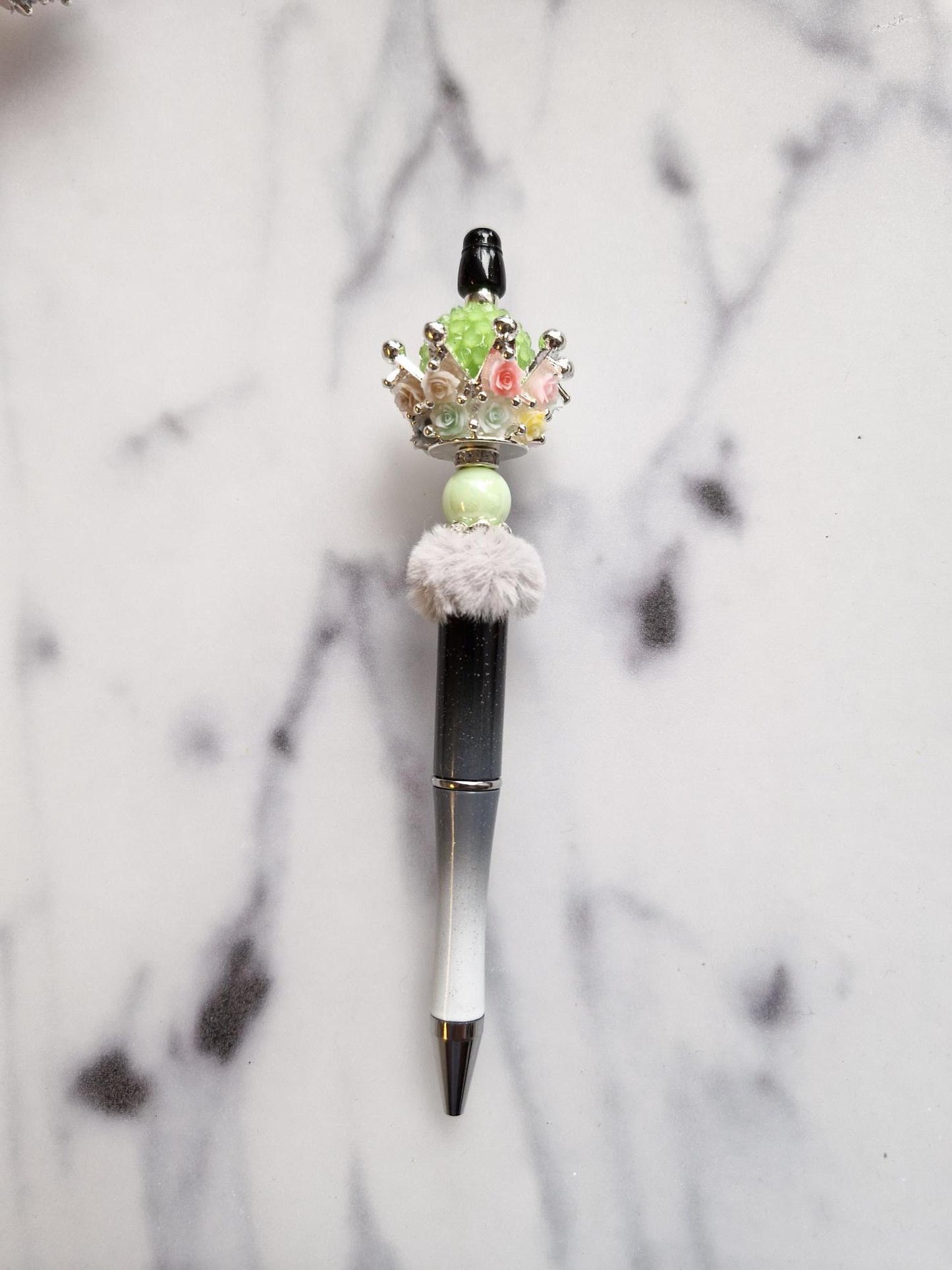 Fancy Pen with Flower Crown