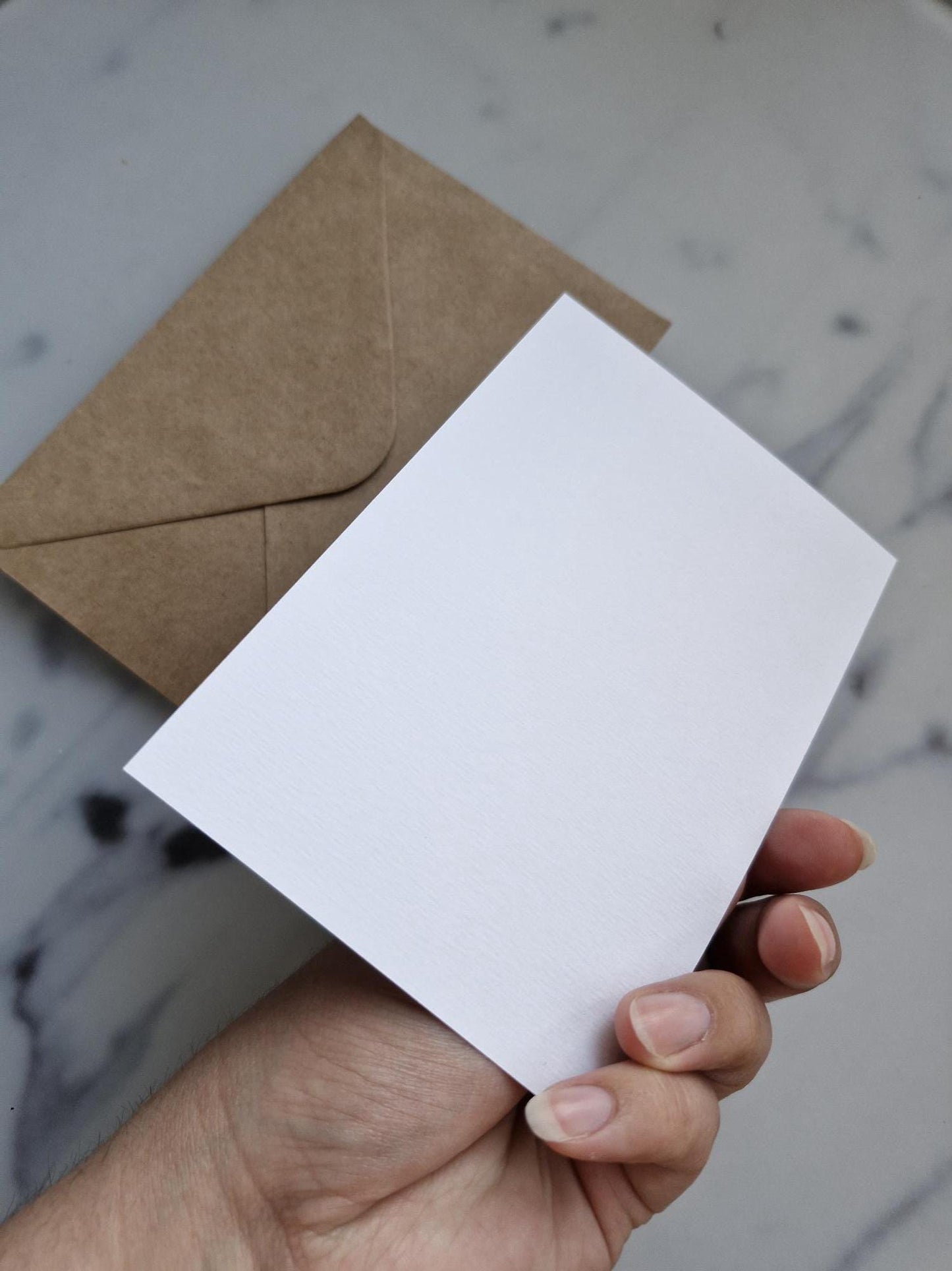 Unique Handmade Greeting Card "Lemon" with Envelope